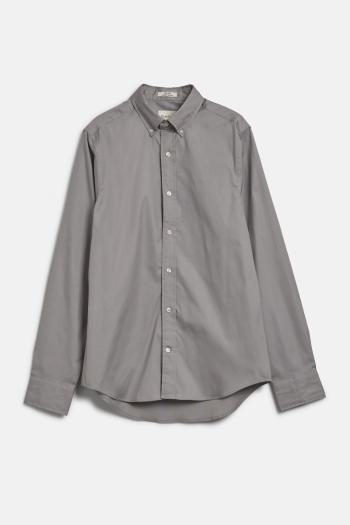 KOŠILE GANT SLIM PINPOINT OXFORD SHIRT STONE GREY