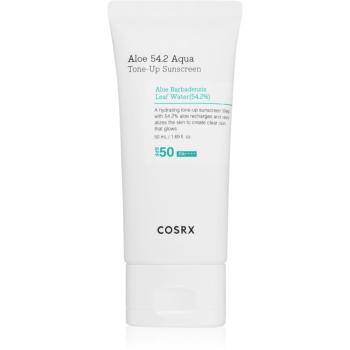 Cosrx Aloe 54.2 Aqua Tone-Up Sunscreen ochranný tónovaný fluid na obličej SPF 50+ 50 ml