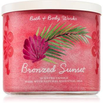 Bath & Body Works Bronzed Sunset vonná svíčka 441 g