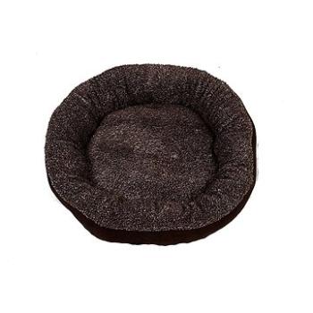 Petproducts Pelech kulatý hnědý 53 × 53 × 10 cm (8594202650177)