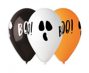 Godan Sada latexových balonů - Halloween Boo mix 5 ks