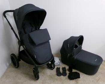 KINDERKRAFT SELECT Kočárek kombinovaný Nea 2v1 Deep Grey, Premium