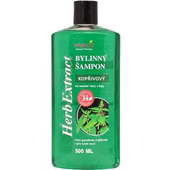 VIVACO Herb Extract Bylinný šampon Kopřiva 500 ml  (8595635214059)