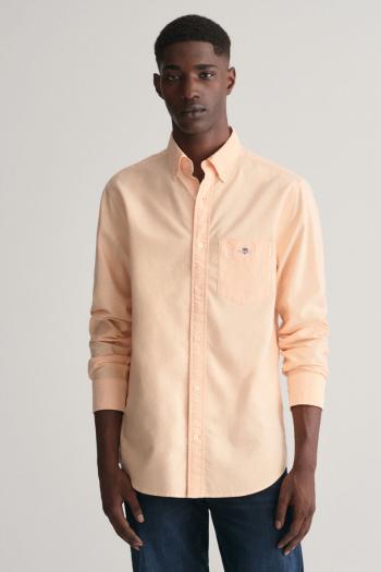 KOŠILE GANT REG OXFORD SHIRT CORAL APRICOT