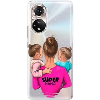 iSaprio Super Mama pro Two Girls pro Honor 50 (smtwgir-TPU3-Hon50)