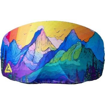 Laceto SKI GOGGLES COVER STYLIZED MOUNTAINS Látkový kryt lyžařských brýlí, mix, velikost