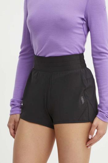 Outdoorové šortky Helly Hansen Tech černá barva, high waist, 48551