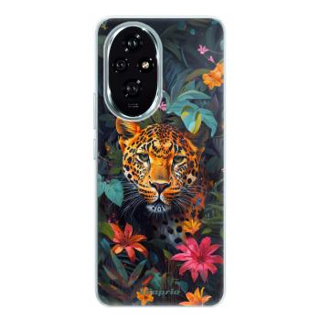 Odolné silikonové pouzdro iSaprio - Flower Jaguar - Honor 200