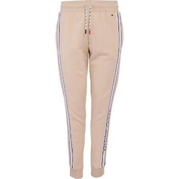 Tommy Hilfiger CLASSIC-TRACK PANTS Dámské tepláky, béžová, velikost