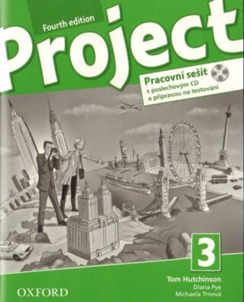 Project 3 Pracovní sešit s poslechovým CD a Project Online Practice (4th) - Tom Hutchinson, Janet Hardy-Gould