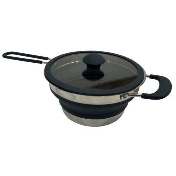 Vango CUISINE 1.5L NON-STICK POT Skládací hrnec, černá, velikost