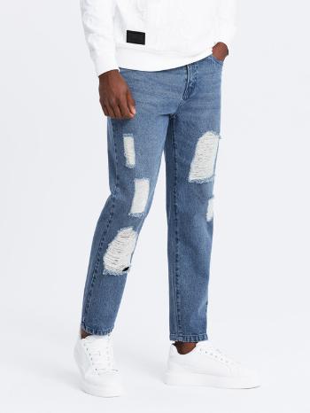 Ombre Clothing Jeans Modrá
