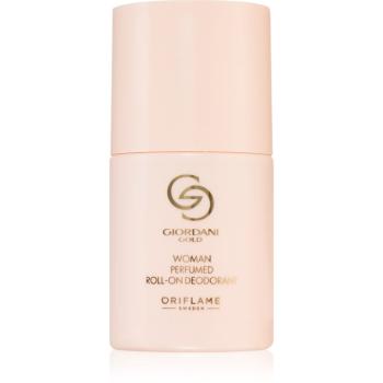 Oriflame Giordani Gold Woman kuličkový deodorant roll-on pro ženy 50 ml