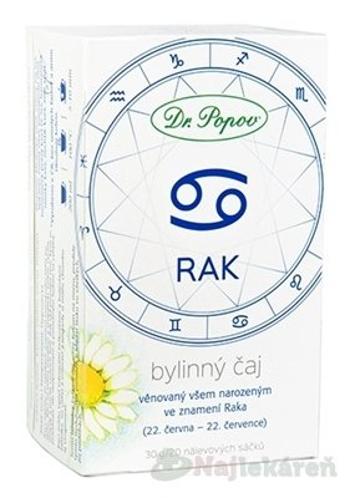 Dr. Popov Bylinný čaj RAK 20 x 1,5 g