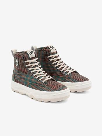 Vans Fuzzy Plaid Sentry WC Tenisky Hnědá