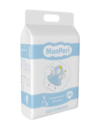 MonPeri ECO Comfort S 3-6 kg dětské pleny 66 ks