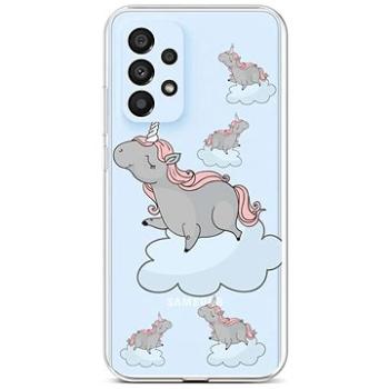 TopQ Kryt Samsung A33 5G silikon Grey Unicorns 74231 (Sun-74231)