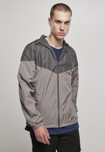 Urban Classics 2-Tone Tech Windrunner darkshadow/asphalt - S