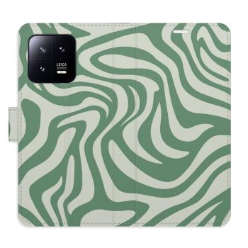 Flipové pouzdro iSaprio - Zebra Green 02 - Xiaomi 13