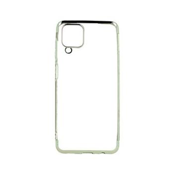 TopQ Frame Samsung A12 silikon stříbrný 58360 (Sun-58360)