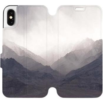 Flipové pouzdro na mobil Apple iPhone X - M151P Hory (5903226103027)