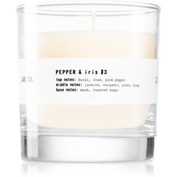 The Olphactory Lab Co. Pepper & Iris vonná svíčka 200 g