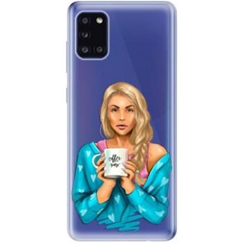 iSaprio Coffe Now - Blond pro Samsung Galaxy A31 (cofnoblo-TPU3_A31)