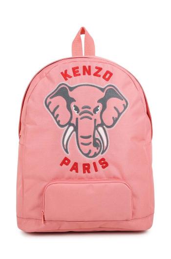 Dětský batoh Kenzo Kids růžová barva, velký, s potiskem, K60603.G