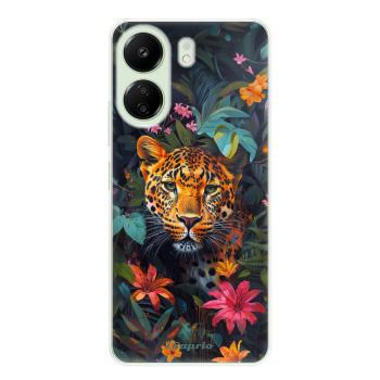 Odolné silikonové pouzdro iSaprio - Flower Jaguar - Xiaomi Redmi 13C