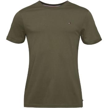 Tommy Hilfiger ESSENTIALS SS TEE Pánské triko, khaki, velikost