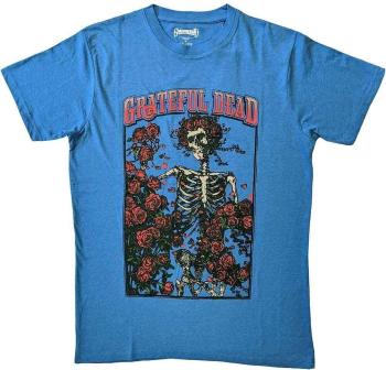 Grateful Dead Tričko Bertha & Logo Unisex Blue 2XL