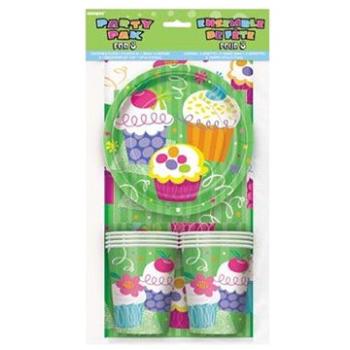 Party sada - cupcake - muffin - party - pro 8 osob (11179400874)