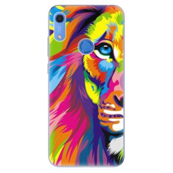 Odolné silikonové pouzdro iSaprio - Rainbow Lion - Huawei Y6s