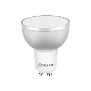 Tellur WiFi Smart LED RGB žiarovka GU10, 5 W, čirá, teplá biela