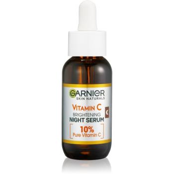 Garnier Skin Naturals Vitamin C rozjasňující noční sérum s 10 % čistého vitamínu C 30 ml