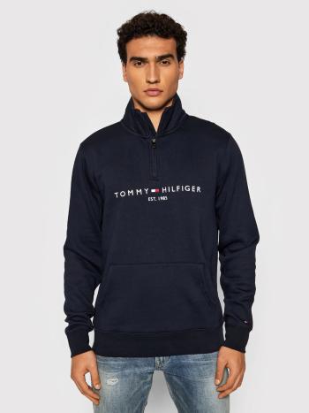 Tommy Hilfiger pánská tmavě modrá mikina - L (DW5)