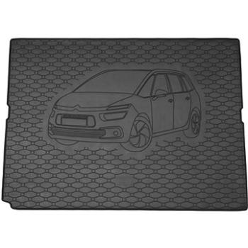 ACI CITROEN C4 Grand Picasso 13- gumová vložka černá do kufru s ilustrací vozu (0980X01C)