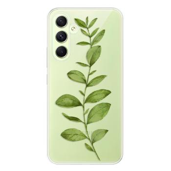 Odolné silikonové pouzdro iSaprio - Green Plant 01 - Samsung Galaxy A54 5G