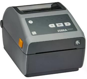 Zebra ZD621d ZD6A042-D2EF00EZ DT, 8 dots/mm (203 dpi), tiskárna štítků, RTC, USB, USB Host, RS232, BT (BLE), Ethernet, řezačka, grey (nástupce GC420t)
