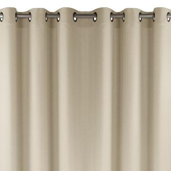 Sötétítő függöny CARMENA krémű ezüst ezüst fém fonott 150x225 HOMEDE