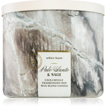 Bath & Body Works Palo Santo & Sage illatgyertya 411 g