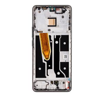 Realme 11 Pro+ 5G gyári LCD kijelző kerettel, fekete (Service Pack)