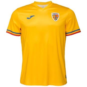 Joma FED. FUTBOL RUMANÍA REPLICA SHORT SLEEVE T-SHIRT Pánský fotbalový dres, žlutá, velikost