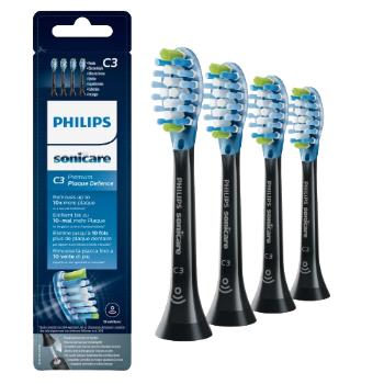 Philips Sonicare Premium Plaque Defense HX9044/33 Standardní velikost hlavice sonického kartáčku, 4 ks