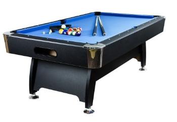 GamesPlanet® 8675  pool billiard kulečník s vybavením, 8 ft