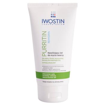 Iwostin Purritin Rehydrin hydratační mycí gel pro pleť vysušenou a podrážděnou léčbou akné 150 ml