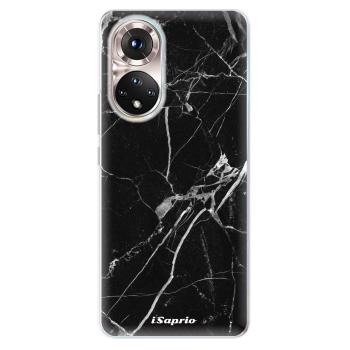 Odolné silikonové pouzdro iSaprio - Black Marble 18 - Honor 50