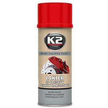 K2 BRAKE CALIPER PAINT 400 ml ČERVENÁ - barva na brzdové třmeny a bubny (5906534012968)