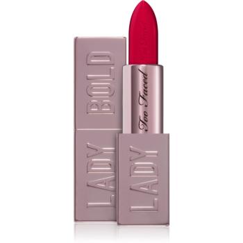 Too Faced Lady Bold Cream Lipstick krémová rtěnka pro dlouhotrvající efekt odstín Hopelessly Devoted 3,3 g