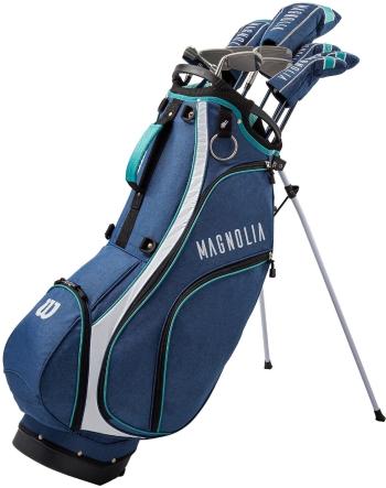 Wilson Staff Magnolia Complete Ladies Carry Bag Set Navy/White/Teal Pravá ruka Graphite Lady +1 inch Golfový set